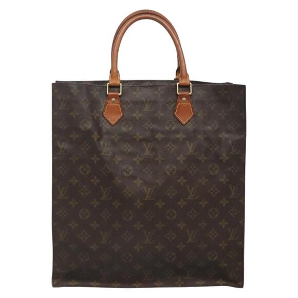 LOUIS VUITTON Monogram Sac Plat Hand Bag M51140 - Picture 2 of 16